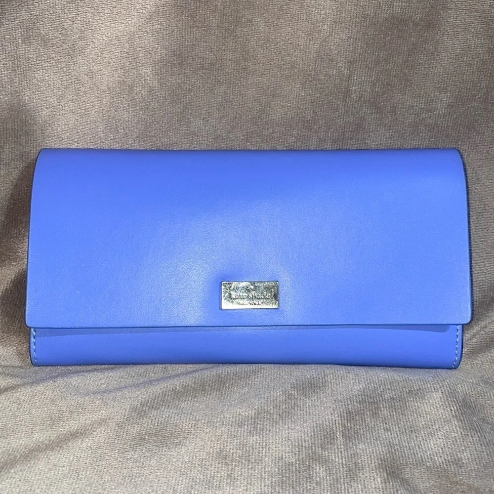 ♠️ Kate Spade Saffiano Leather Morgan Flap Continental Envelope Clutch W…